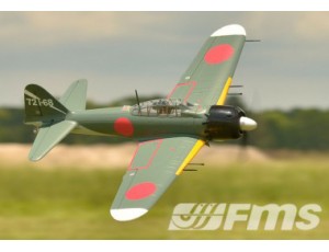 FMS 1.1M Zero A6M5 PNP Version With Reflex V2 System